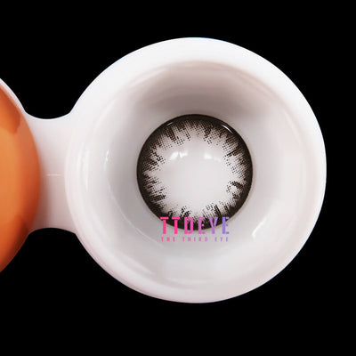 TTDeye Snowflake Black Colored Contact Lenses