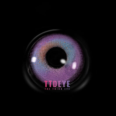 TTDeye Saikou Purple Colored Contact Lenses