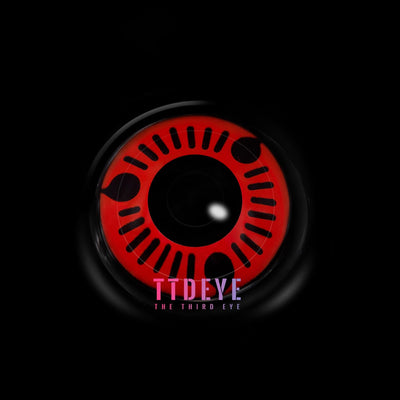 TTDeye Sharingan Red Colored Contact Lenses