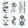TTDeye Sanscrit 30 Piece Tattoo Stickers