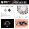 TTDeye Floweriness Grey Colored Contact Lenses