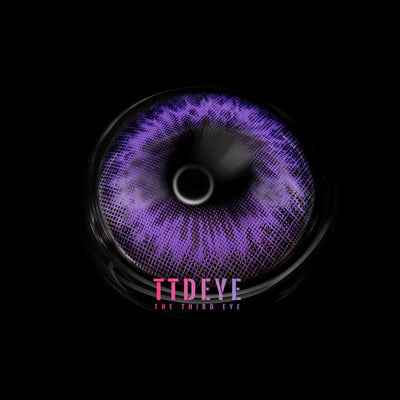 TTDeye Iris Purple II Colored Contact Lenses