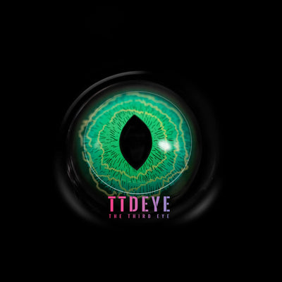 TTDeye Space Gate Green Colored Contact Lenses