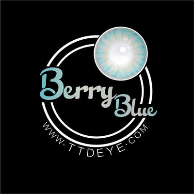 TTDeye Berry Blue Colored Contact Lenses