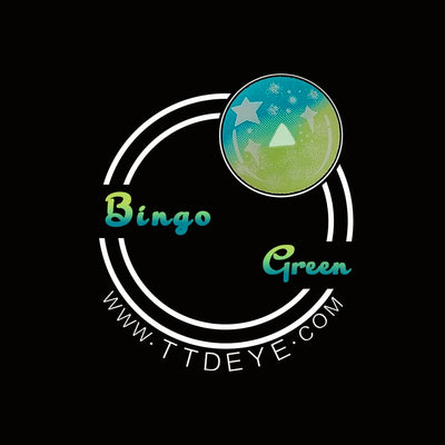 TTDeye Bingo Green Colored Contact Lenses