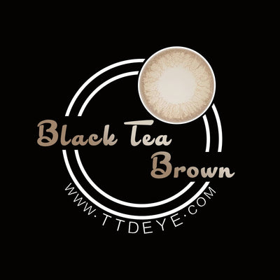 TTDeye Black Tea Brown 1-Day Color Lens | 10 Pcs