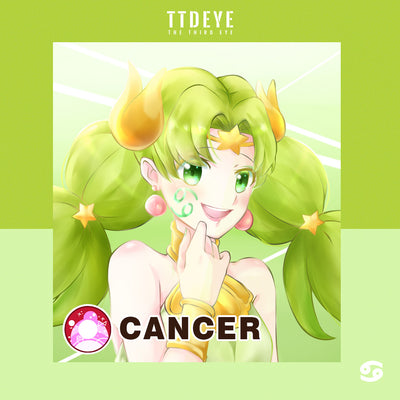 TTDeye Cancer Colored Contact Lenses