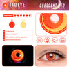 TTDeye Crescent Red Colored Contact Lenses