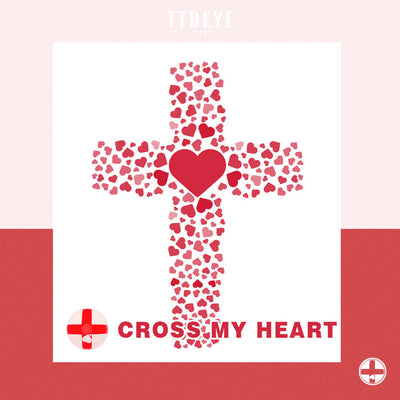 TTDeye Cross My Heart Colored Contact Lenses