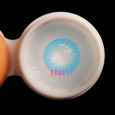 TTDeye Crystal Ball Blue II Colored Contact Lenses