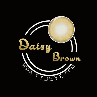 TTDeye Daisy Brown Colored Contact Lenses