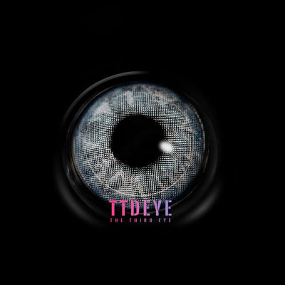 TTDeye Daisy Blue Colored Contact Lenses