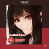 TTDeye Dangerous Ruby Colored Contact Lenses