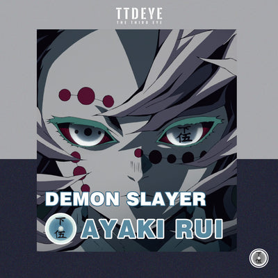 TTDeye Demon Slayer - Ayaki Rui Colored Contact Lenses