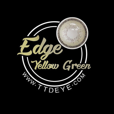 TTDeye Edge Yellow-Green Colored Contact Lenses