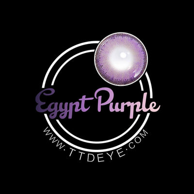 TTDeye Egypt Purple Colored Contact Lenses