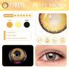 TTDeye Egypt Brown Colored Contact Lenses