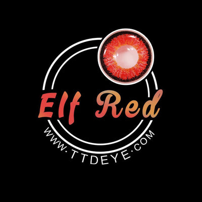 TTDeye Elf Red Colored Contact Lenses