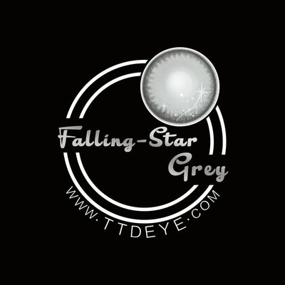 TTDeye Falling Star Grey Colored Contact Lenses