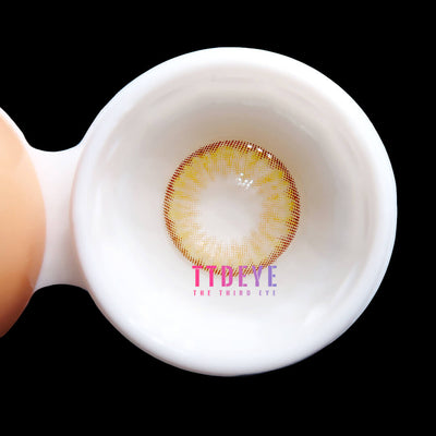 TTDeye Hami Melon Brown Colored Contact Lenses