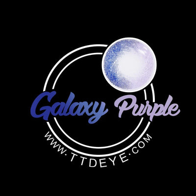 TTDeye Galaxy Purple Colored Contact Lenses