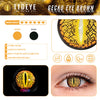 TTDeye Gecko Eye Brown Colored Contact Lenses