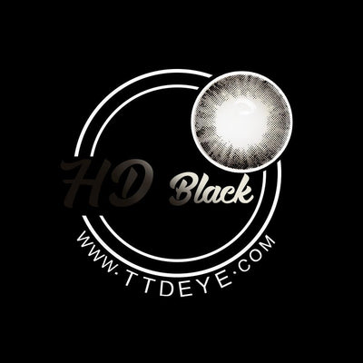 TTDeye HD Black Colored Contact Lenses