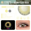 TTDeye Havana Yellow-Green Colored Contact Lenses