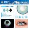 TTDeye Himalaya Blue Colored Contact Lenses