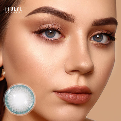 TTDeye Iris Grey-Blue II Colored Contact Lenses