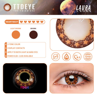 TTDeye Laura Colored Contact Lenses