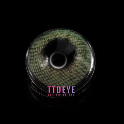 TTDeye Lemon Green Colored Contact Lenses