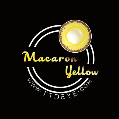 TTDeye Macaron Yellow Colored Contact Lenses
