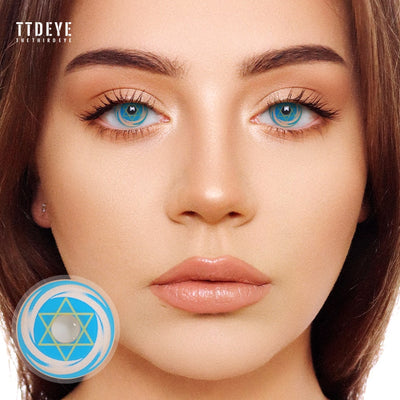 TTDeye Magic Circle Blue Colored Contact Lenses