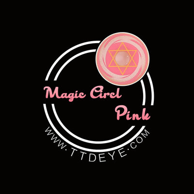 TTDeye Magic Circle Pink Colored Contact Lenses