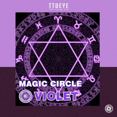 TTDeye Magic Circle Violet Colored Contact Lenses
