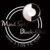 TTDeye Mind Split Black-White Colored Contact Lenses