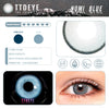 TTDeye Nomi Blue Colored Contact Lenses