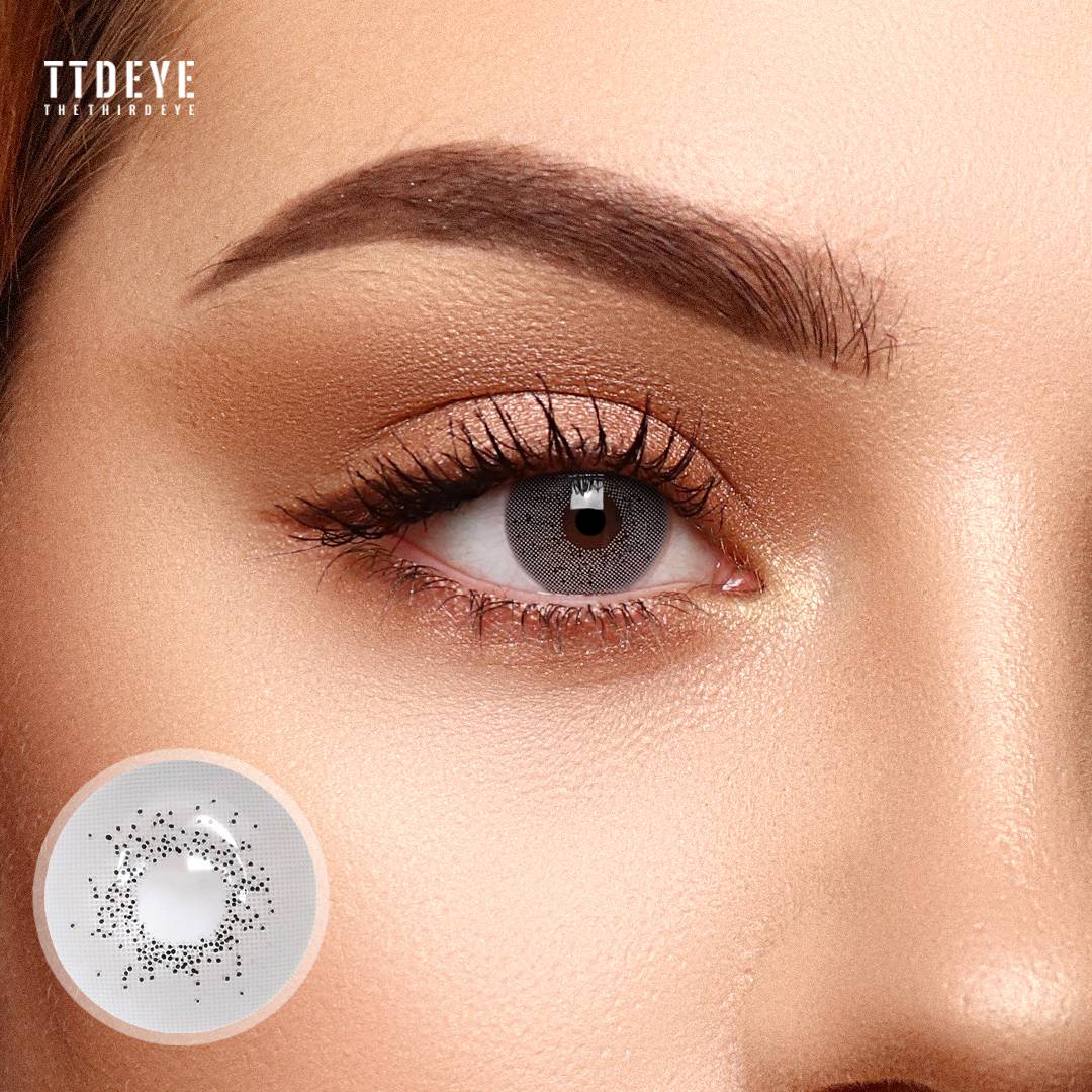 TTDeye Ocean Grey Colored Contact Lenses