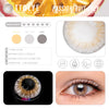 TTDeye Passion Fruit Grey Colored Contact Lenses