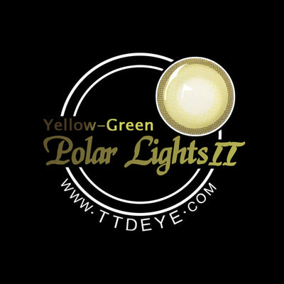 TTDeye Polar Lights Yellow-Green II Colored Contact Lenses