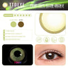 TTDeye Polar Lights Yellow-Green II Colored Contact Lenses