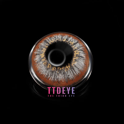 TTDeye Pony Grey-Brown Colored Contact Lenses