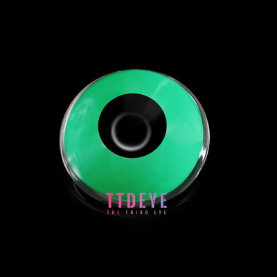 TTDeye Pure Green Colored Contact Lenses