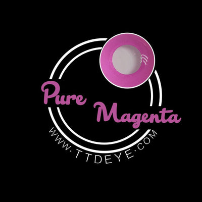 TTDeye Pure Magenta Colored Contact Lenses