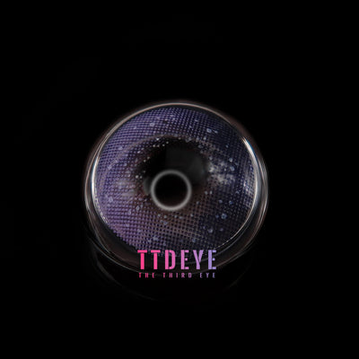 TTDeye Galaxy Purple Colored Contact Lenses