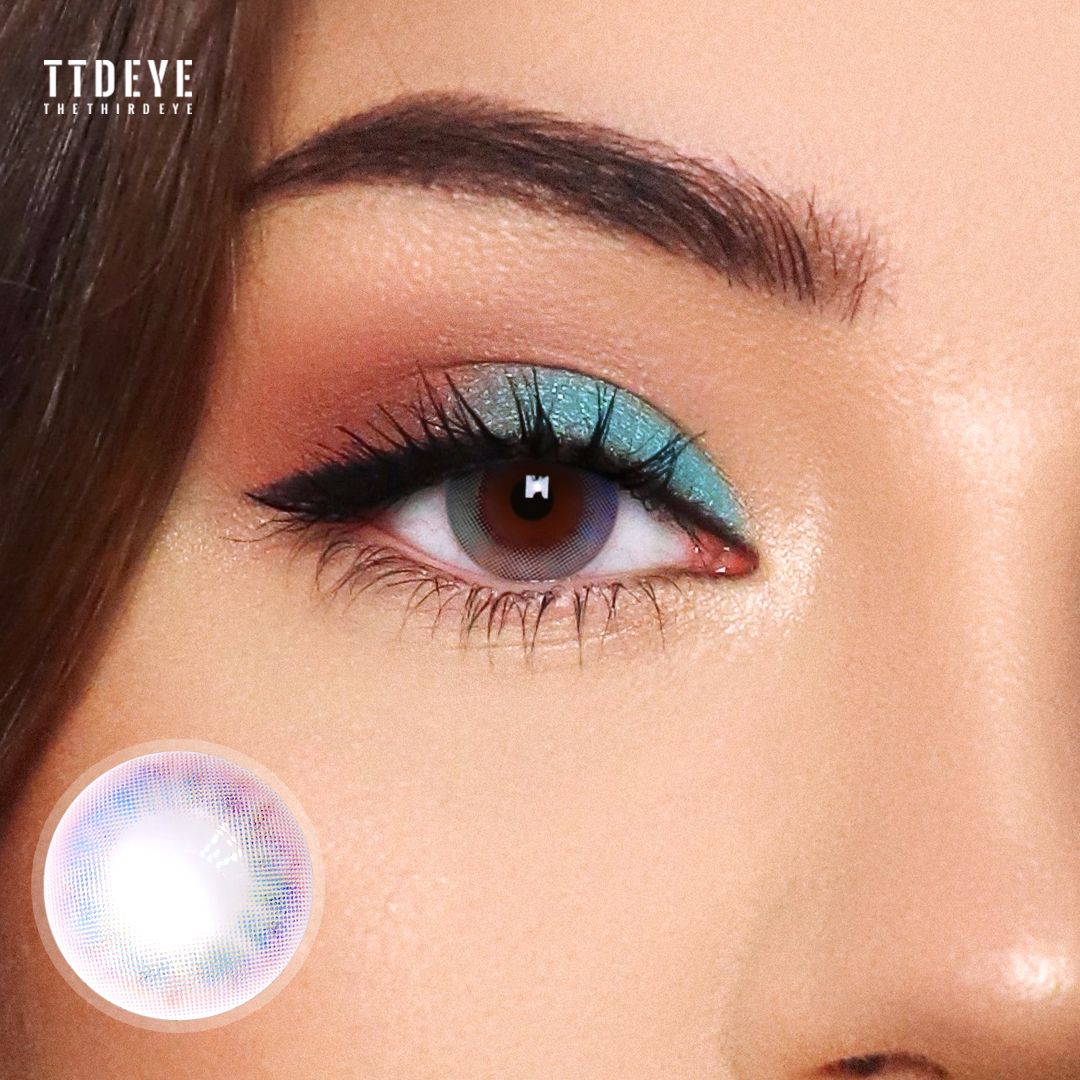 TTDeye Radial Blue II Colored Contact Lenses