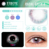 TTDeye Radial Green II Colored Contact Lenses