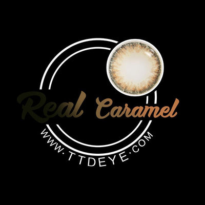 TTDeye Real Caramel Colored Contact Lenses
