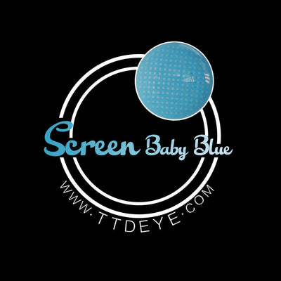 TTDeye Screen Baby Blue Colored Contact Lenses